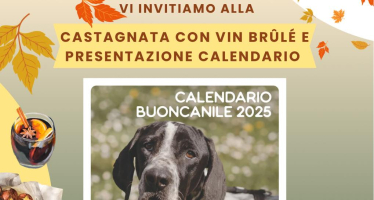 Castagnata e presentazione del calendario Buoncanile 2025